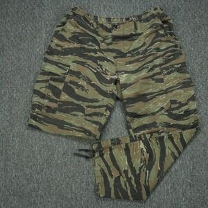 Rothco Pants Men 35x30 Brown Green Black Tiger Stripe Camo Cargo Military